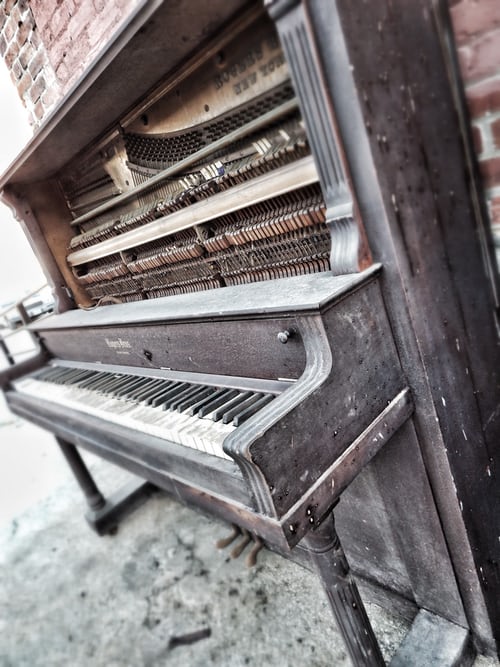 buying a used piano
